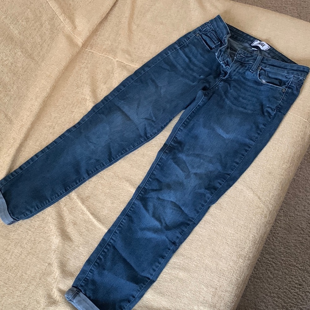 PAIGE KYLIE CROP Jeans. Size 25